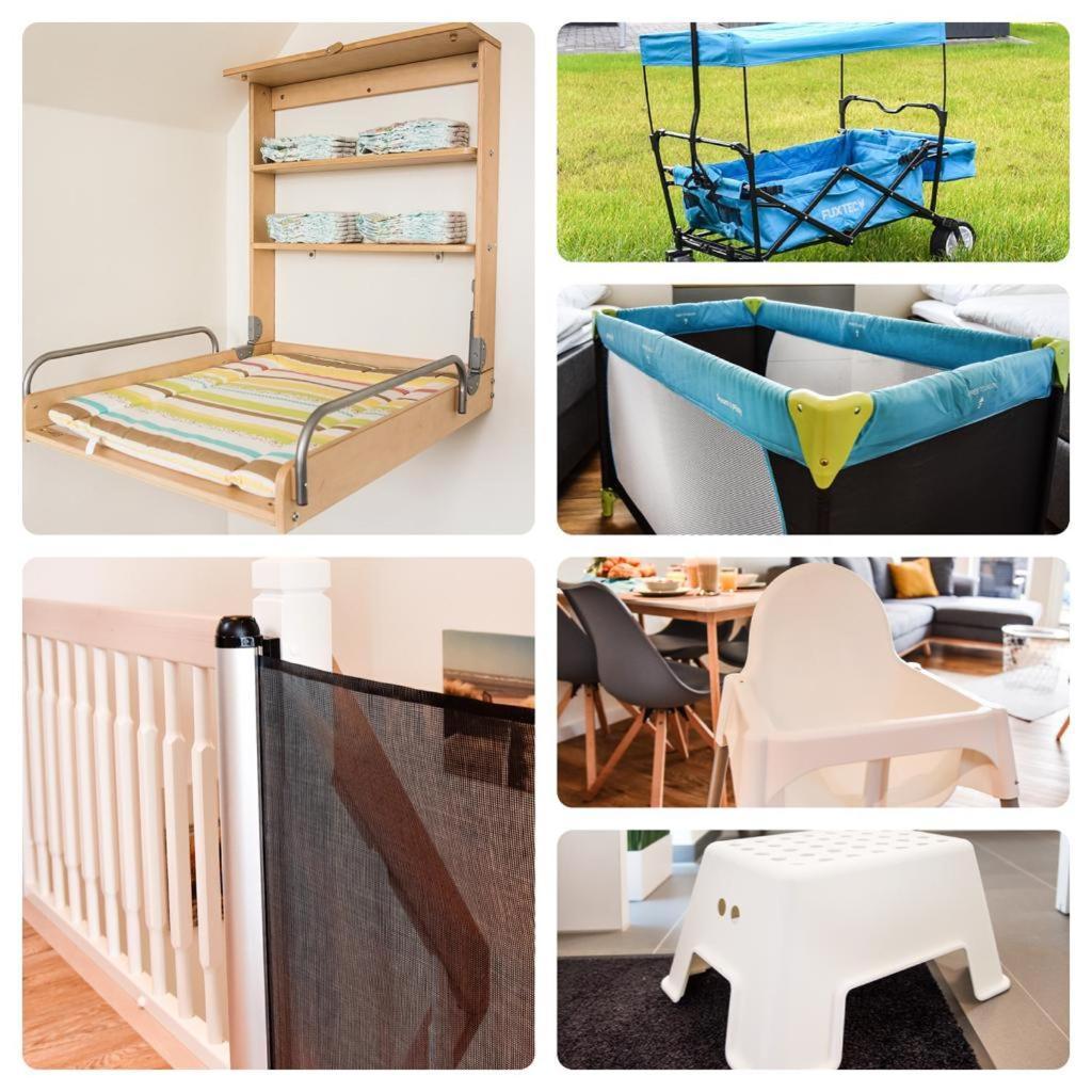 Ferienwohnung Beach Baby 2 Büsum Dış mekan fotoğraf